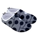 Abstract Nature Black White Women s Sock-Style Water Shoes View3