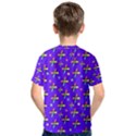 Abstract Background Cross Hashtag Kids  Cotton T-Shirt View2