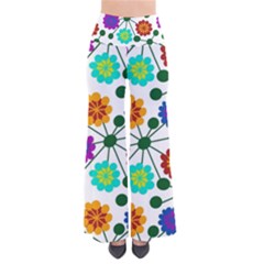 Bloom Plant Flowering Pattern So Vintage Palazzo Pants