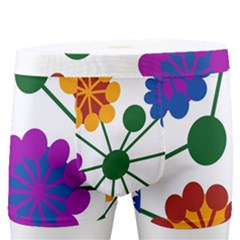 Bloom Plant Flowering Pattern Men s Boxer Briefs