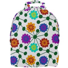 Bloom Plant Flowering Pattern Mini Full Print Backpack by Maspions