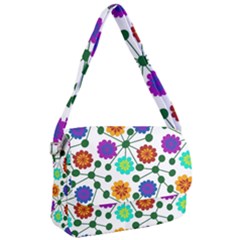 Bloom Plant Flowering Pattern Courier Bag