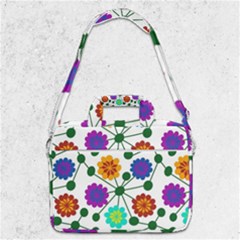 Bloom Plant Flowering Pattern Macbook Pro 13  Shoulder Laptop Bag  by Maspions