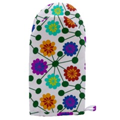 Bloom Plant Flowering Pattern Microwave Oven Glove