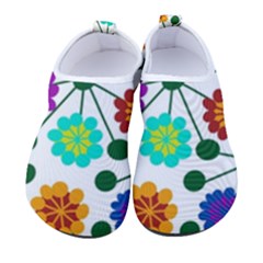 Bloom Plant Flowering Pattern Men s Sock-style Water Shoes