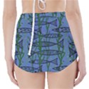 Fish Pike Pond Lake River Animal High-Waisted Bikini Bottoms View2