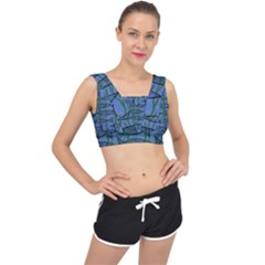 Fish Pike Pond Lake River Animal V-back Sports Bra