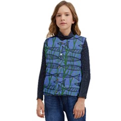 Fish Pike Pond Lake River Animal Kid s Button Up Puffer Vest	 by Maspions