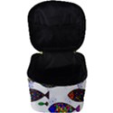 Fish Abstract Colorful Make Up Travel Bag (Big) View3