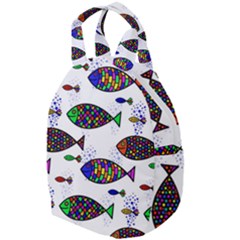 Fish Abstract Colorful Travel Backpack