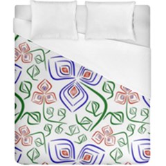 Bloom Nature Plant Pattern Duvet Cover (california King Size)