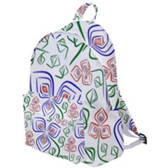 Bloom Nature Plant Pattern The Plain Backpack by Maspions