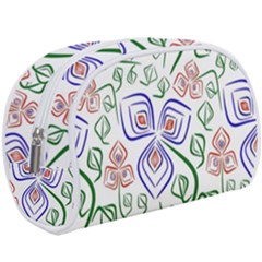 Bloom Nature Plant Pattern Make Up Case (large)