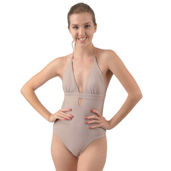 Fantastico Original Halter Cut-Out One Piece Swimsuit