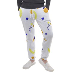 Pattern-fruit-apples-green Men s Jogger Sweatpants