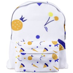 Pattern-fruit-apples-green Giant Full Print Backpack