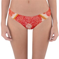 Grapefruit-fruit-background-food Reversible Hipster Bikini Bottoms