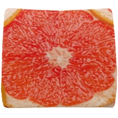 Grapefruit-fruit-background-food Seat Cushion by Maspions