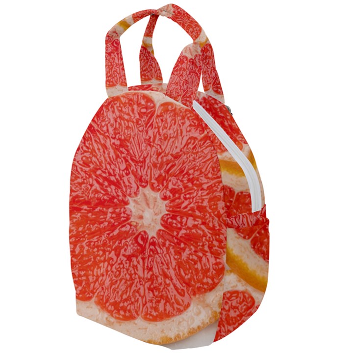 Grapefruit-fruit-background-food Travel Backpack