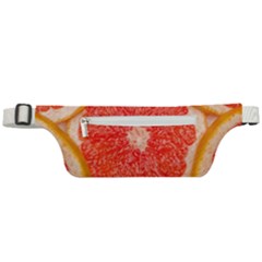 Grapefruit-fruit-background-food Active Waist Bag by Maspions