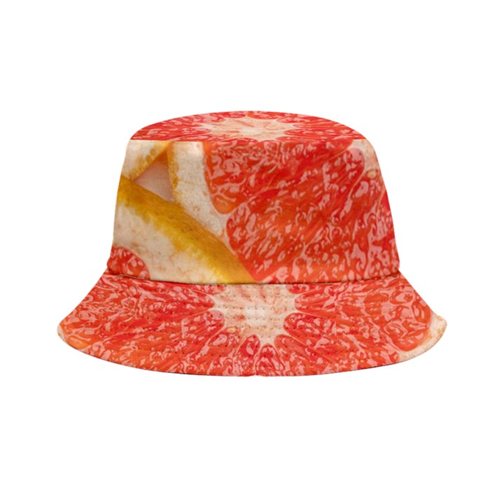 Grapefruit-fruit-background-food Bucket Hat