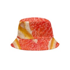 Grapefruit-fruit-background-food Bucket Hat (kids) by Maspions