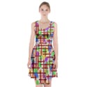 Pattern-repetition-bars-colors Racerback Midi Dress View1