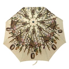 Vintage-antique-plate-china Folding Umbrellas