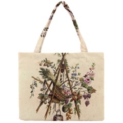 Vintage-antique-plate-china Mini Tote Bag