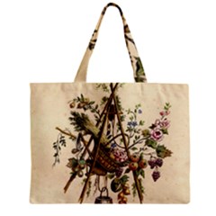 Vintage-antique-plate-china Zipper Mini Tote Bag