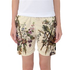 Vintage-antique-plate-china Women s Basketball Shorts