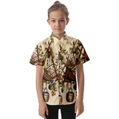 Vintage-antique-plate-china Kids  Short Sleeve Shirt