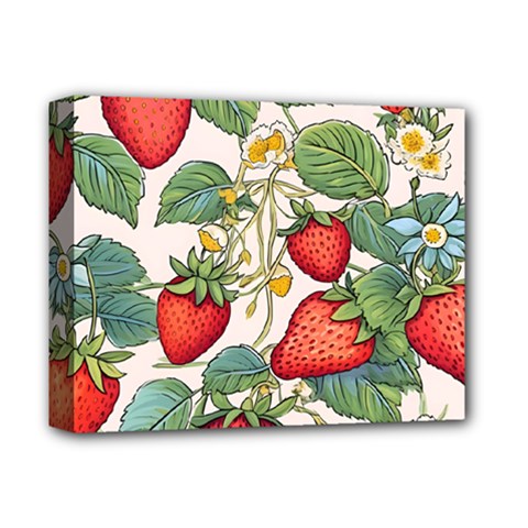 Strawberry-fruits Deluxe Canvas 14  X 11  (stretched)