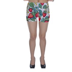 Strawberry-fruits Skinny Shorts