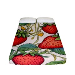 Strawberry-fruits Fitted Sheet (full/ Double Size)