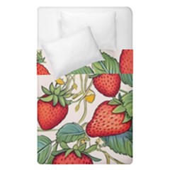 Strawberry-fruits Duvet Cover Double Side (single Size)