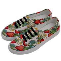 Strawberry-fruits Men s Classic Low Top Sneakers by Maspions