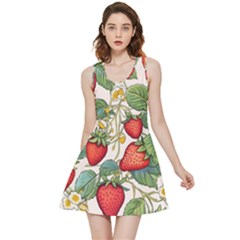 Strawberry-fruits Inside Out Reversible Sleeveless Dress