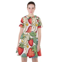 Strawberry-fruits Sailor Dress