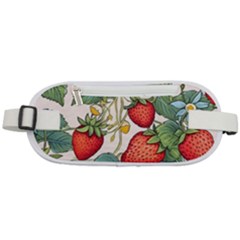 Strawberry-fruits Rounded Waist Pouch by Maspions