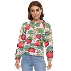 Strawberry-fruits Women s Long Sleeve Raglan T-shirt