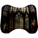 Stained Glass Window Gothic Head Support Cushion View1