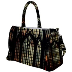 Stained Glass Window Gothic Duffel Travel Bag