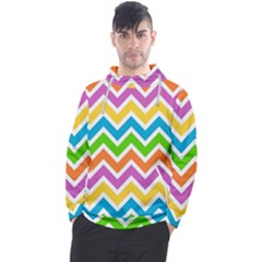 Chevron Pattern Design Texture Men s Pullover Hoodie by Apen