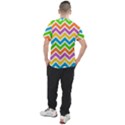 Chevron Pattern Design Texture Men s Sport Top View2