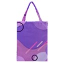 Colorful Labstract Wallpaper Theme Classic Tote Bag View1