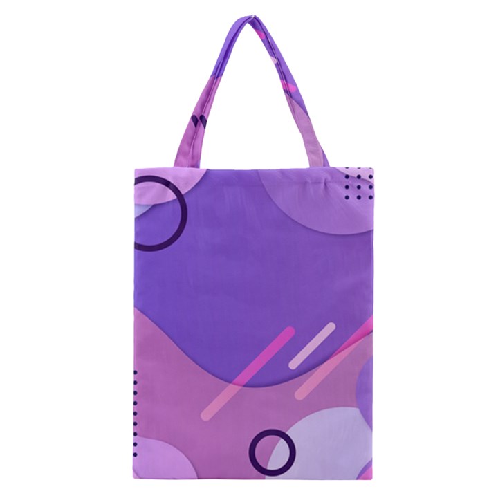 Colorful Labstract Wallpaper Theme Classic Tote Bag