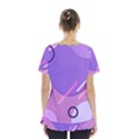 Colorful Labstract Wallpaper Theme Skirt Hem Sports Top View2