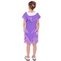 Colorful Labstract Wallpaper Theme Kids  Drop Waist Dress View2