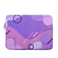 Colorful Labstract Wallpaper Theme 13  Vertical Laptop Sleeve Case With Pocket